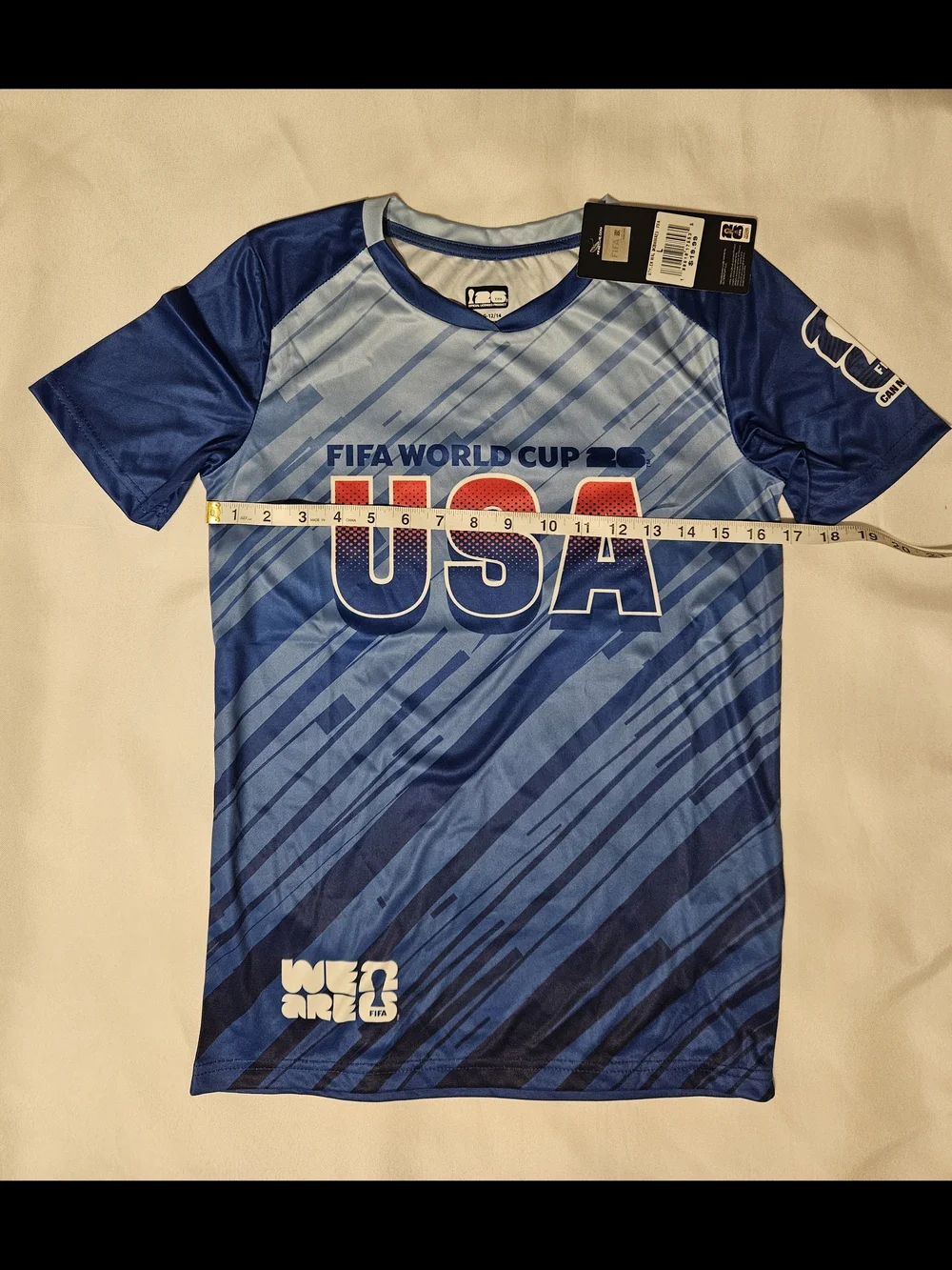 USA Blue Kids FIFA World Cup Jersey Top